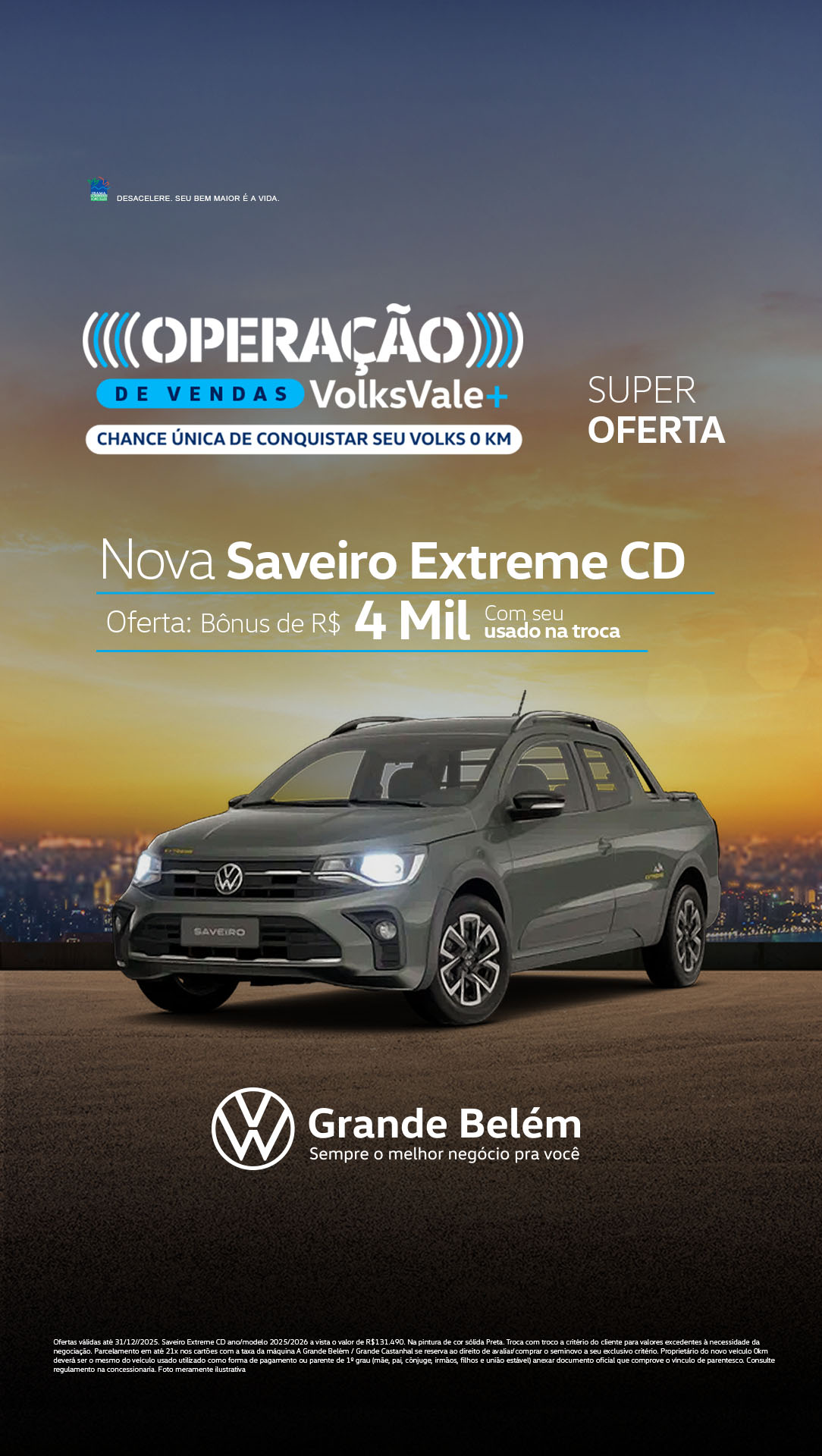 Nova Saveiro Extreme CD