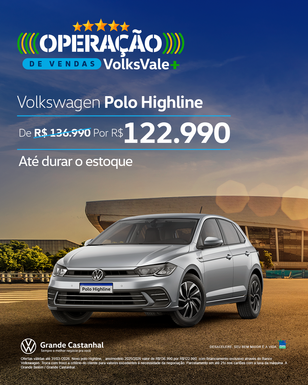 NOVO Polo HIGHLINE TSI